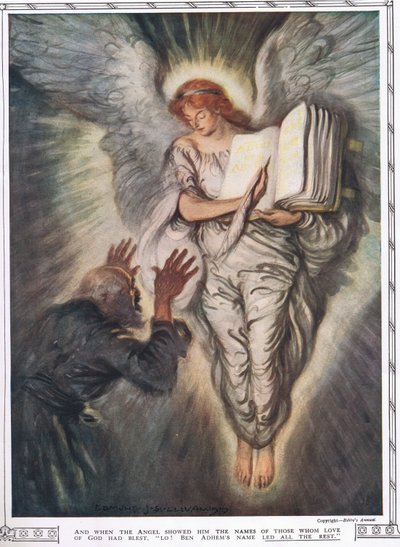 Abou Ben Adhem y el ángel, del 